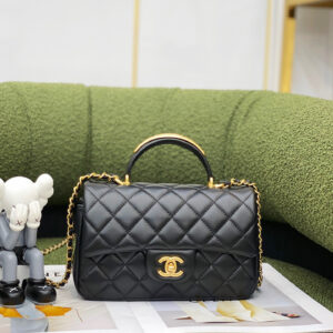 CL MINI FLAP BAG WITH TOP HANDLE