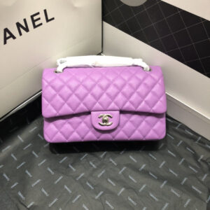 CL FLAP BAG CAVIAR-25CM